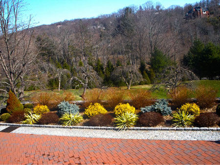 Formal Gardens in Winter