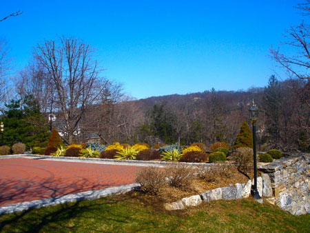 Formal Gardens in Winter